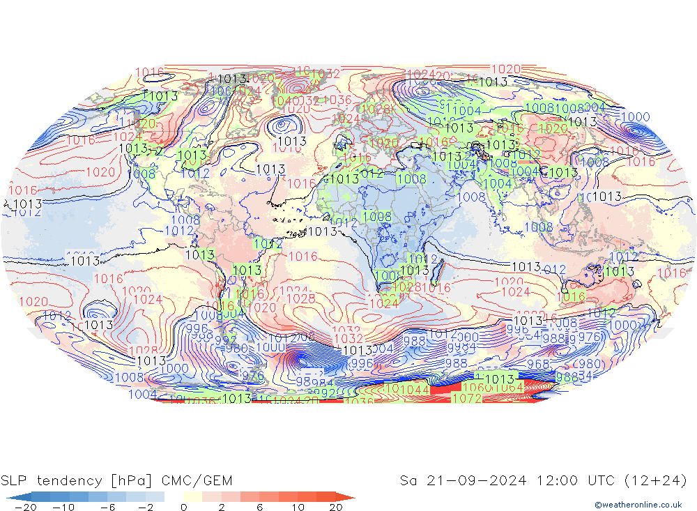 Y. Basıncı eğilimi CMC/GEM Cts 21.09.2024 12 UTC