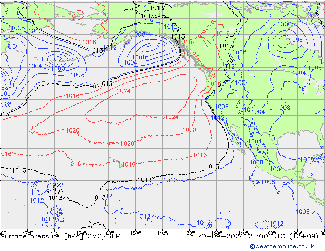 pression de l'air CMC/GEM ven 20.09.2024 21 UTC