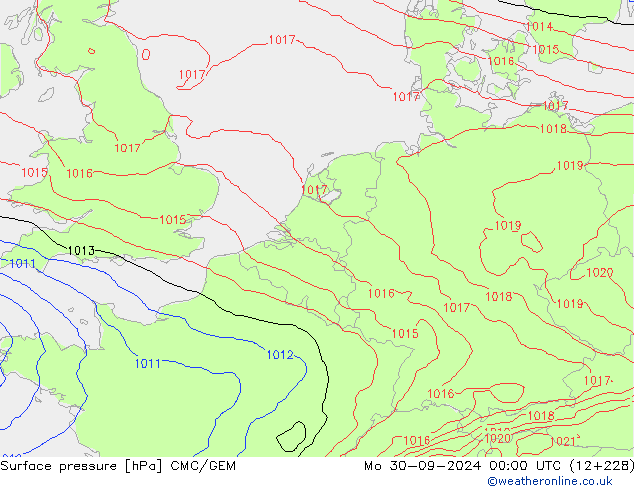 Presión superficial CMC/GEM lun 30.09.2024 00 UTC