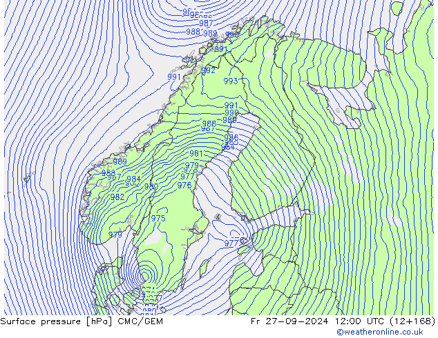      CMC/GEM  27.09.2024 12 UTC