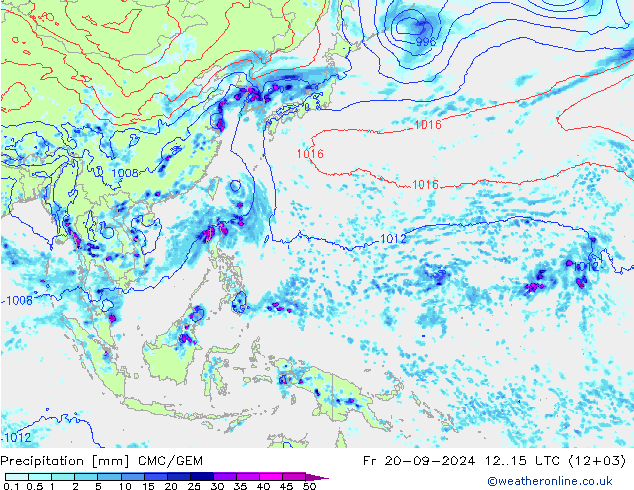 opad CMC/GEM pt. 20.09.2024 15 UTC