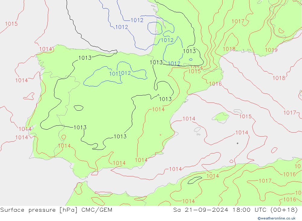 Bodendruck CMC/GEM Sa 21.09.2024 18 UTC