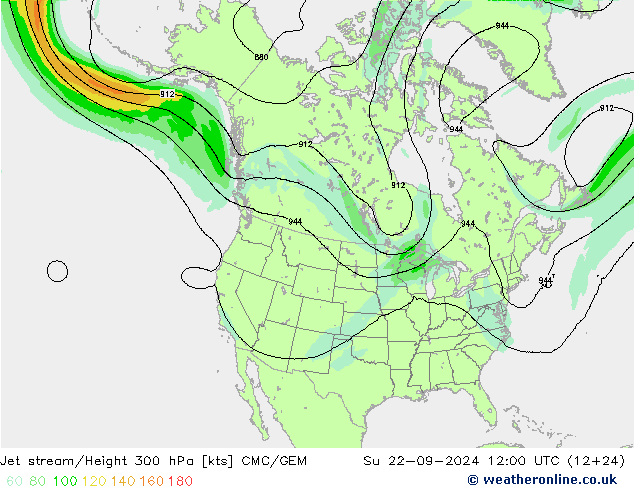 Polarjet CMC/GEM So 22.09.2024 12 UTC