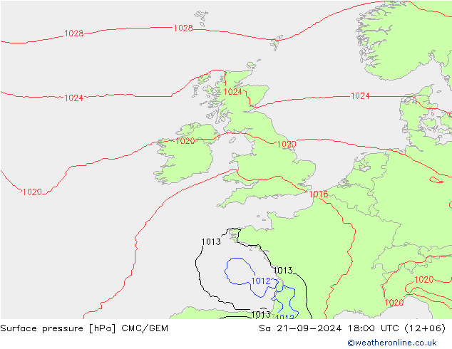 Bodendruck CMC/GEM Sa 21.09.2024 18 UTC