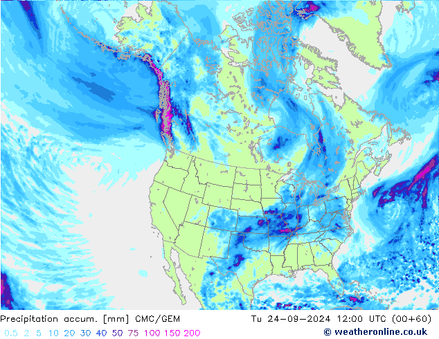 Nied. akkumuliert CMC/GEM Di 24.09.2024 12 UTC