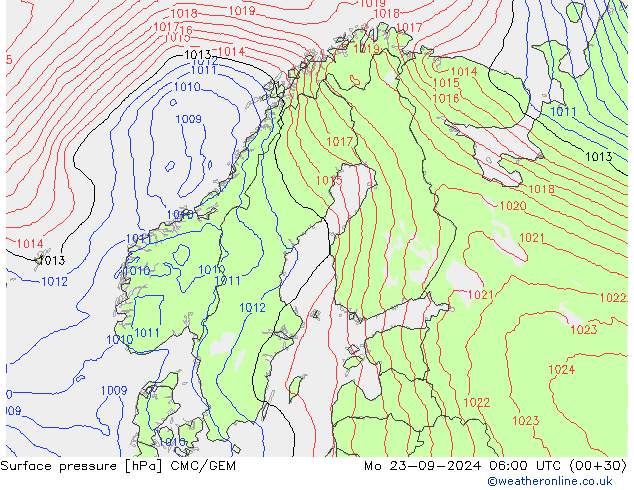 Bodendruck CMC/GEM Mo 23.09.2024 06 UTC