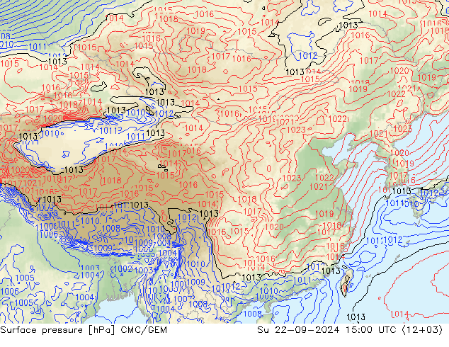      CMC/GEM  22.09.2024 15 UTC