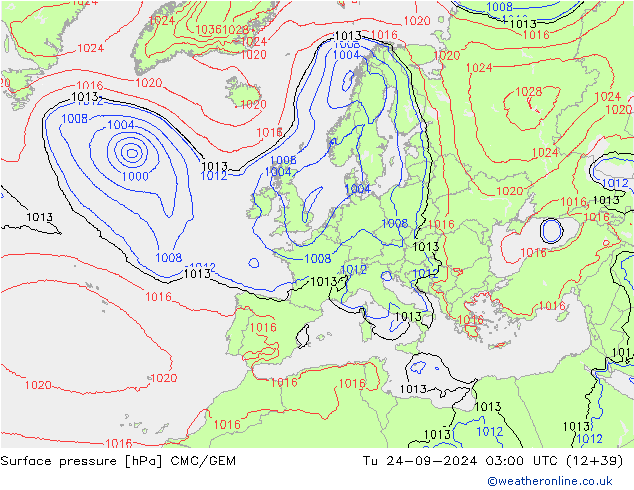 Bodendruck CMC/GEM Di 24.09.2024 03 UTC