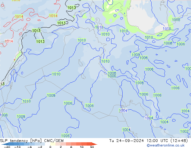 tendencja CMC/GEM wto. 24.09.2024 12 UTC