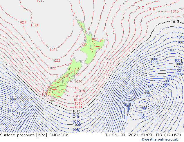 Presión superficial CMC/GEM mar 24.09.2024 21 UTC