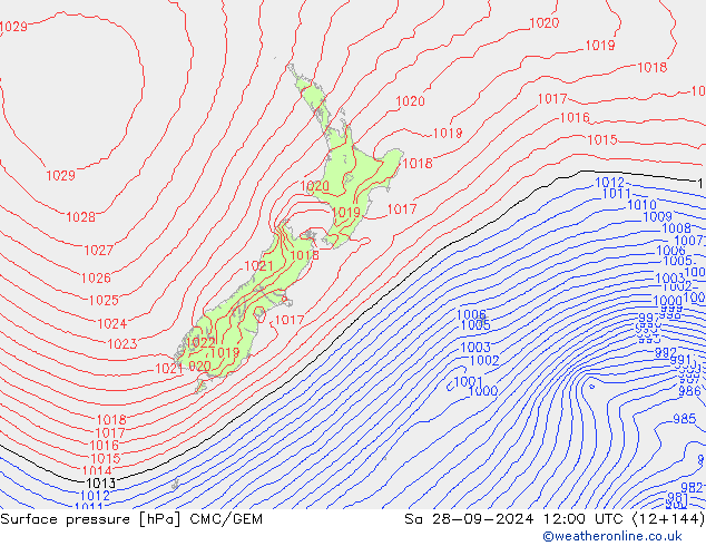 Bodendruck CMC/GEM Sa 28.09.2024 12 UTC