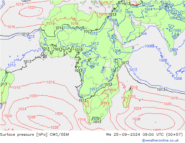      CMC/GEM  25.09.2024 09 UTC