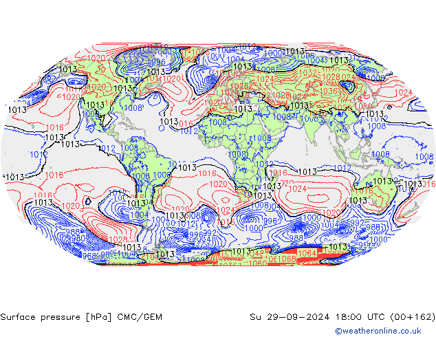 pressão do solo CMC/GEM Dom 29.09.2024 18 UTC