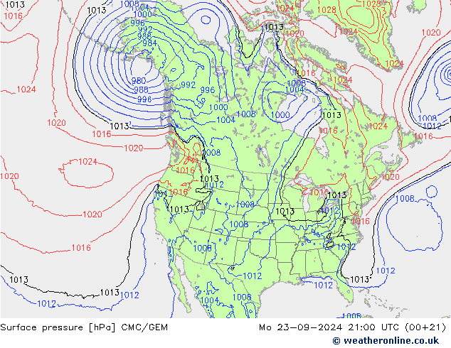 Presión superficial CMC/GEM lun 23.09.2024 21 UTC