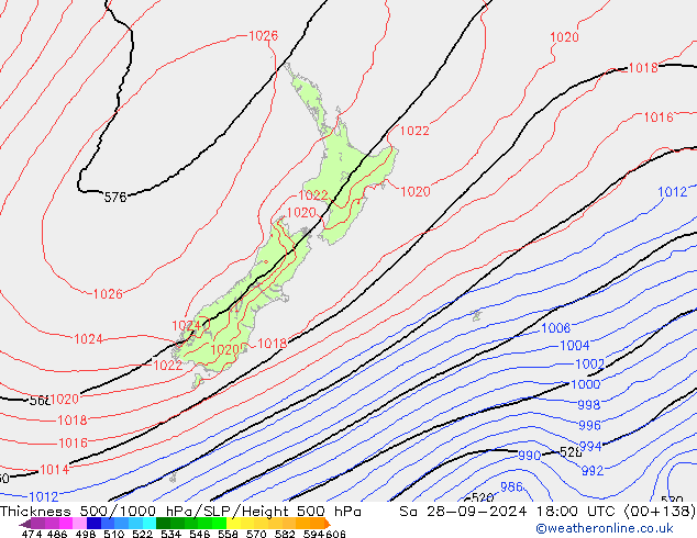 Theta-e 850hPa CMC/GEM Sa 28.09.2024 18 UTC