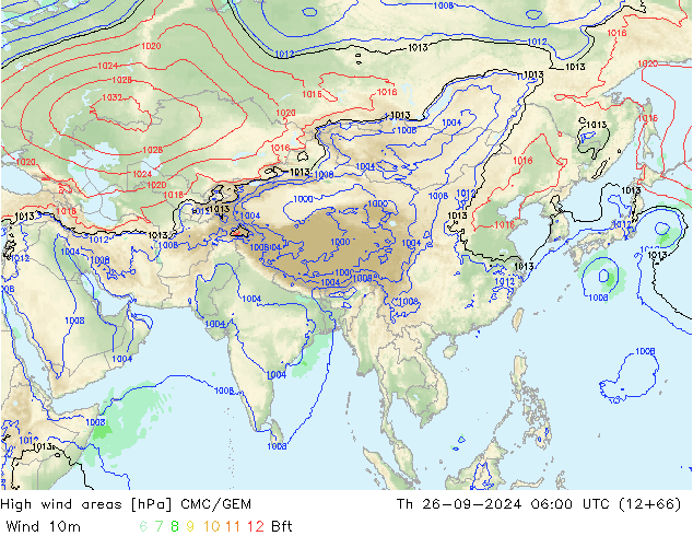 Sturmfelder CMC/GEM Do 26.09.2024 06 UTC