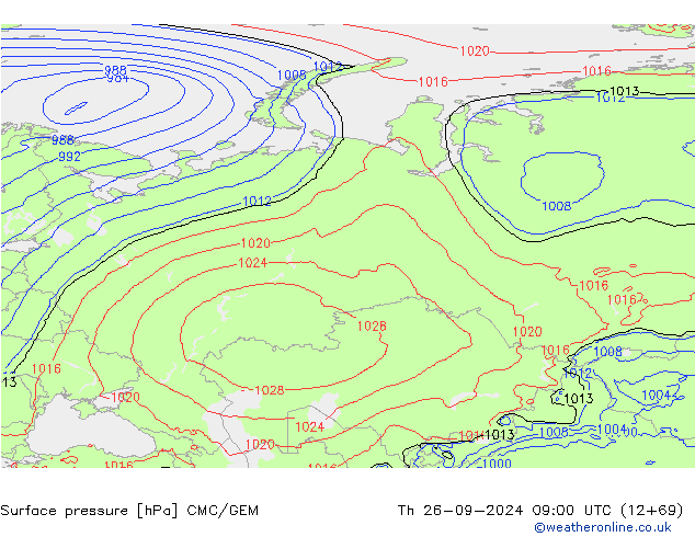      CMC/GEM  26.09.2024 09 UTC