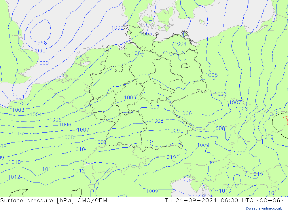 pressão do solo CMC/GEM Ter 24.09.2024 06 UTC