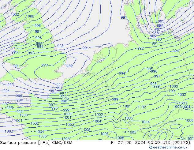      CMC/GEM  27.09.2024 00 UTC