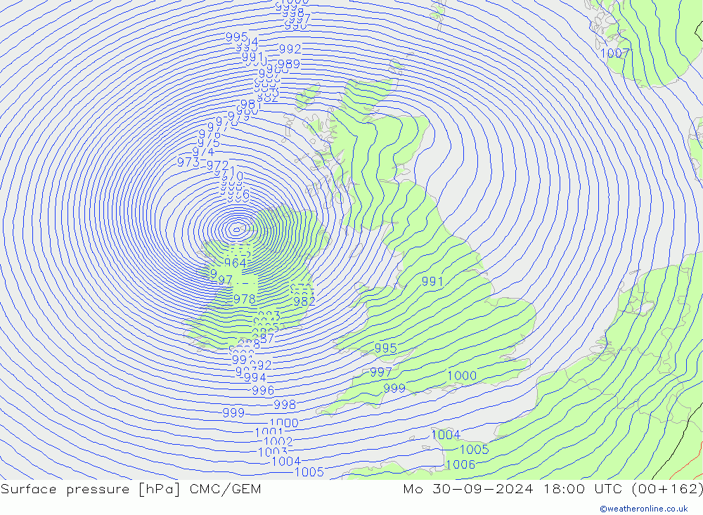 Presión superficial CMC/GEM lun 30.09.2024 18 UTC