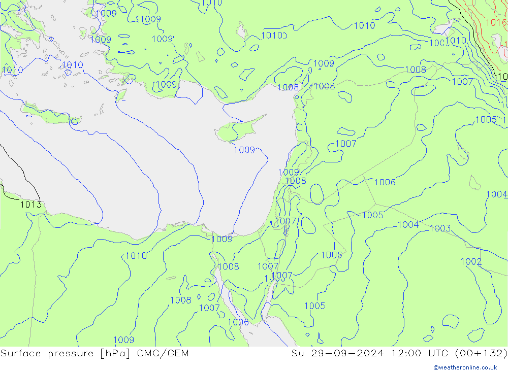 Bodendruck CMC/GEM So 29.09.2024 12 UTC