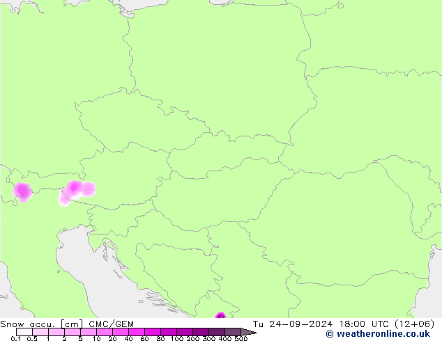 Toplam Kar CMC/GEM Sa 24.09.2024 18 UTC