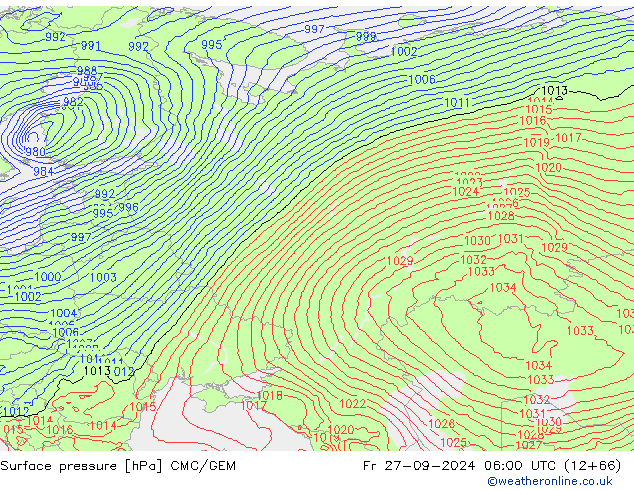 pressão do solo CMC/GEM Sex 27.09.2024 06 UTC