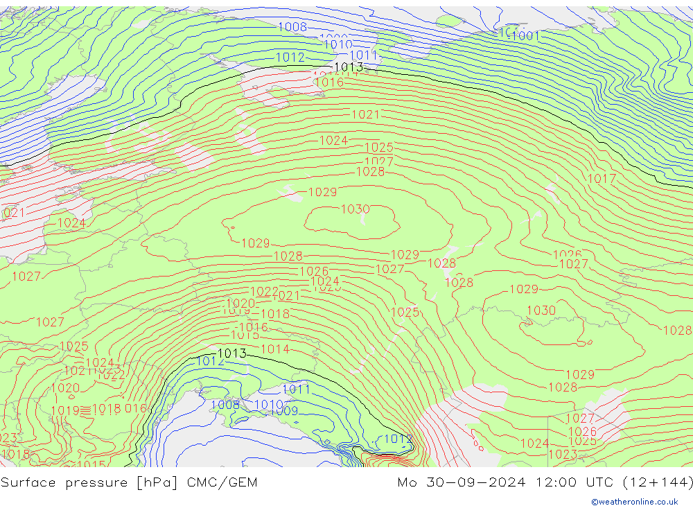      CMC/GEM  30.09.2024 12 UTC