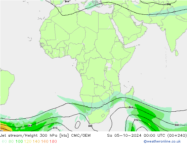 Straalstroom CMC/GEM za 05.10.2024 00 UTC