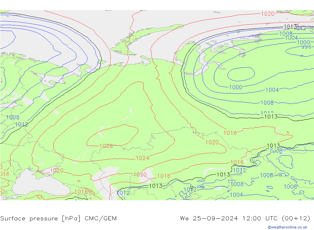      CMC/GEM  25.09.2024 12 UTC