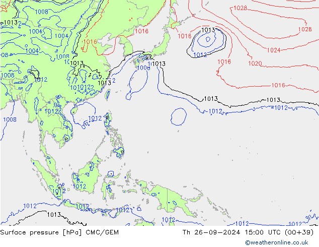 pressão do solo CMC/GEM Qui 26.09.2024 15 UTC