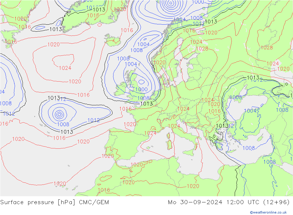 Presión superficial CMC/GEM lun 30.09.2024 12 UTC