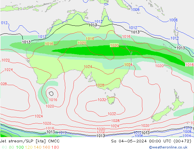 Polarjet/Bodendruck CMCC Sa 04.05.2024 00 UTC