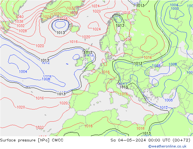 Bodendruck CMCC Sa 04.05.2024 00 UTC