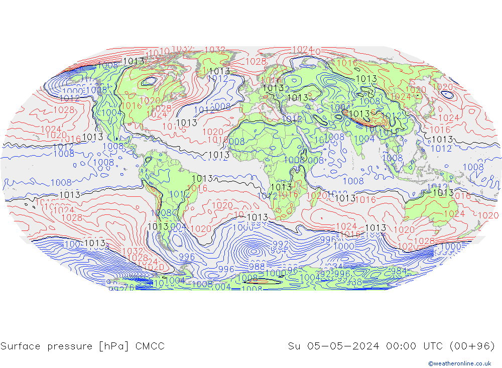 Bodendruck CMCC So 05.05.2024 00 UTC