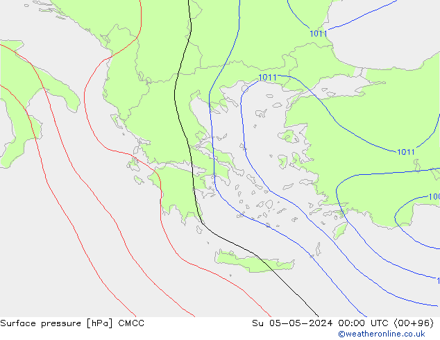 Bodendruck CMCC So 05.05.2024 00 UTC