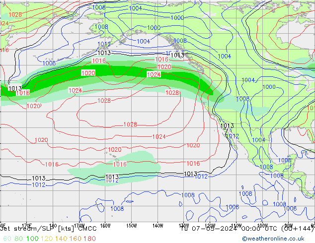 Corrente a getto CMCC mar 07.05.2024 00 UTC