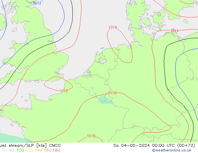 Courant-jet CMCC sam 04.05.2024 00 UTC