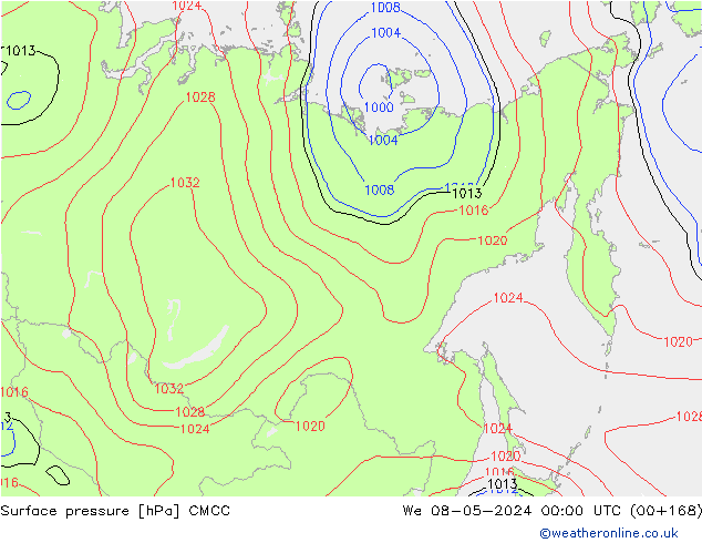 Bodendruck CMCC Mi 08.05.2024 00 UTC