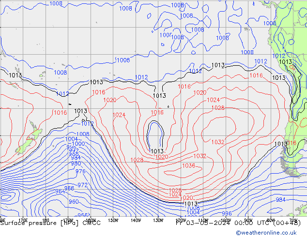 ciśnienie CMCC pt. 03.05.2024 00 UTC
