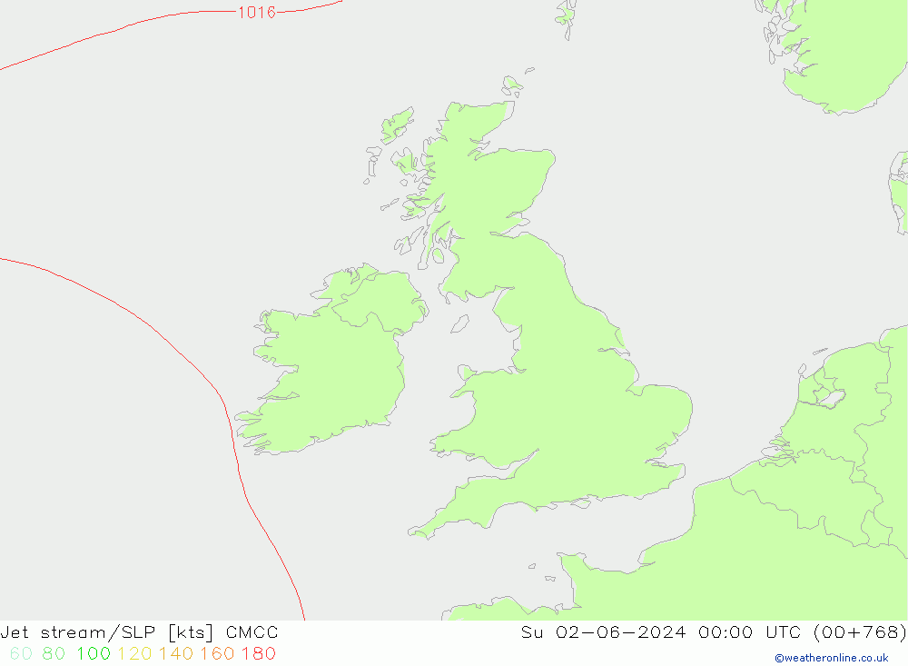 джет/приземное давление CMCC Вс 02.06.2024 00 UTC