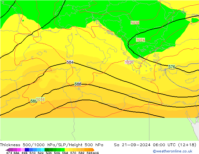 Thck 500-1000hPa COAMPS sab 21.09.2024 06 UTC