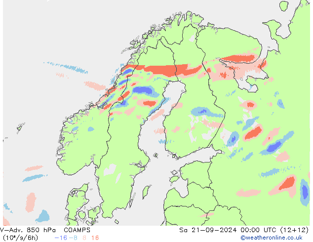 V-Adv. 850 hPa COAMPS sab 21.09.2024 00 UTC