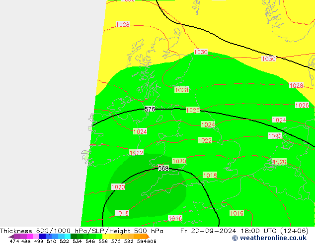 Thck 500-1000hPa COAMPS  20.09.2024 18 UTC