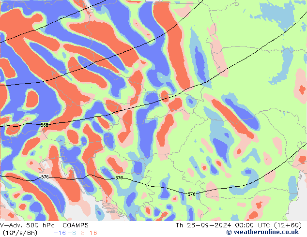 V-Adv. 500 hPa COAMPS Do 26.09.2024 00 UTC