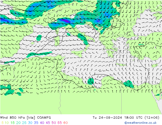 Vento 850 hPa COAMPS Ter 24.09.2024 18 UTC