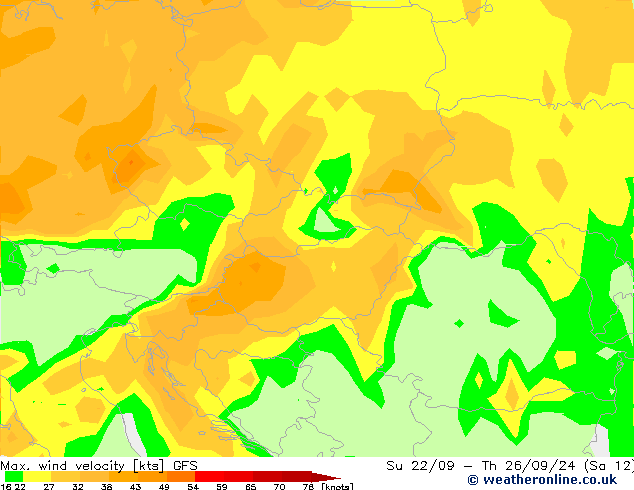 Windböen GFS So 22.09.2024 06 UTC