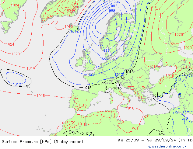 Surface pressure GFS Sa 21.09.2024 00 UTC