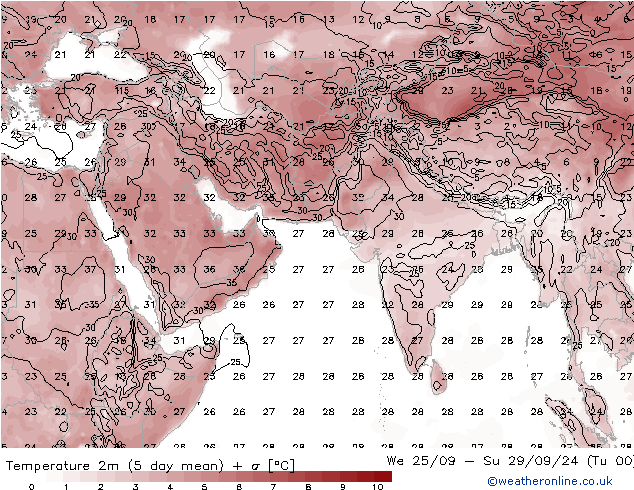 Temperature (2m) GFS Čt 26.09.2024 12 UTC