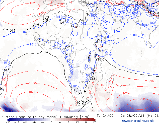 Yer basıncı GFS Per 26.09.2024 06 UTC